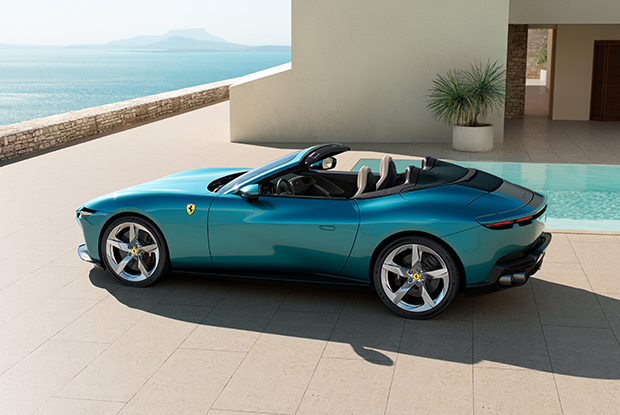 Ferrari today unveiled the Ferrari Amalfi Spider, a new 2+ spider from Maranello featuring a front-mid-mounted twin-turbo V8 engine.